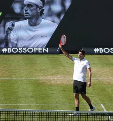 11.06.2025,Boss Open 2025, TC Weissenhof Stuttgart, ATP, Tennis Herren Tour 250 Tennis, im Bild: Taylor Fritz Sieger