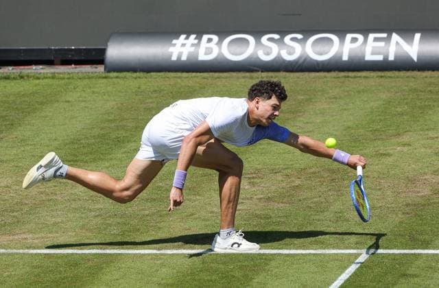 11.06.2025,Boss Open 2025, TC Weissenhof Stuttgart, ATP, Tennis Herren Tour 250 Tennis, im Bild: Ben Shelton (USA)