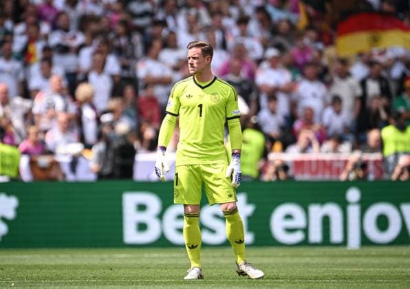 FUSSBALL UEFA Nations League 2024 2025 Halbfinale in Stuttgart Spanien - Frankreich 05.06.2025 Marc-Andre ter Stegen (Deutschland)