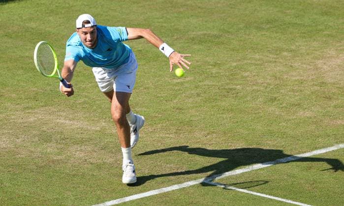 11.06.2025,Boss Open 2025, TC Weissenhof Stuttgart, ATP, Tennis Herren Tour 250 Tennis, im Bild: Jan- Lennard Struff (GER)