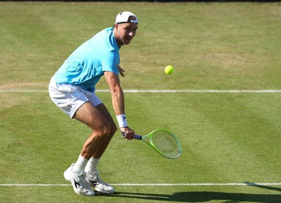 11.06.2025,Boss Open 2025, TC Weissenhof Stuttgart, ATP, Tennis Herren Tour 250 Tennis, im Bild: Jan- Lennard Struff (GER)