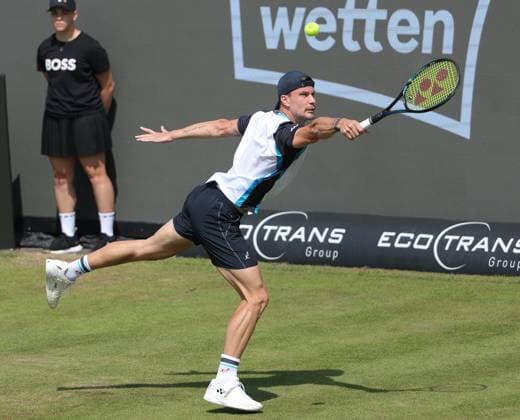 11.06.2025,Boss Open 2025, TC Weissenhof Stuttgart, ATP, Tennis Herren Tour 250 Tennis, im Bild: Marton Fucsovics (HUN)