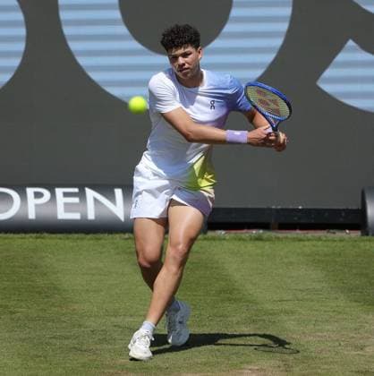 11.06.2025,Boss Open 2025, TC Weissenhof Stuttgart, ATP, Tennis Herren Tour 250 Tennis, im Bild: Ben Shelton (USA)