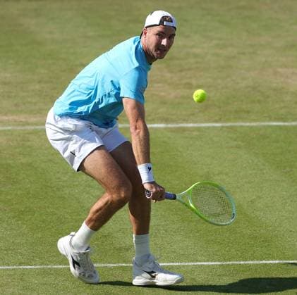 11.06.2025,Boss Open 2025, TC Weissenhof Stuttgart, ATP, Tennis Herren Tour 250 Tennis, im Bild: Jan Lennard Struff (GER)