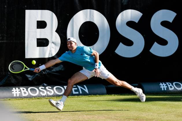 BOSS OPEN ATP250; 11.06.2025 Jan-Lennard Struff (GER) im Match gegen Jiri Lehecka (CZE) BOSS OPEN ATP250; Stuttgart, Tennisclub Weissenhof am 11.06.2025 Copyright: xBEAUTIFULxSPORTS Wunderlx