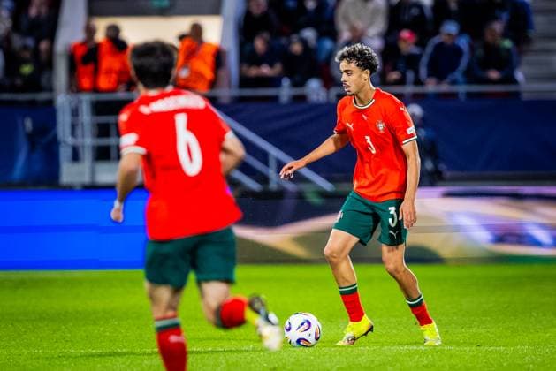 PORTUGAL U21, U 21 - FRANCE U21 Joao Muniz of Portugal during the UEFA European Under-21 Championship 2025 football match between Portugal U21 and France U21. Stadium Na Sihoti, Trencin, Slovakia, June 11, 2025. Photo by Branislav Racko Copyright: xx 080A4888