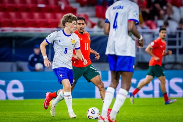 PORTUGAL U21, U 21 - FRANCE U21 Johann Lepenant of France during the UEFA European Under-21 Championship 2025 football match between Portugal U21 and France U21. Stadium Na Sihoti, Trencin, Slovakia, June 11, 2025. Photo by Branislav Racko Copyright: xx 080A5111