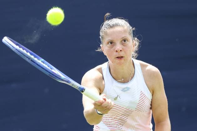 Ilkley Tennis Club, England, June 11th 2025: Antonia Ruzic during the WTA, Tennis Damen 125 Lexus Ilkley Open Day 4 match with Celine Naef at Ilkley Tennis Club in Ilkley, England on June 11th 2025. (Sean Chandler SPP) Copyright: xSeanxChandlerx xSPPx spp-en-SeChSp-WTA 125 Lexus Ilkley Open - Day 4 - Ilkley Tennis Club-162F5A8668