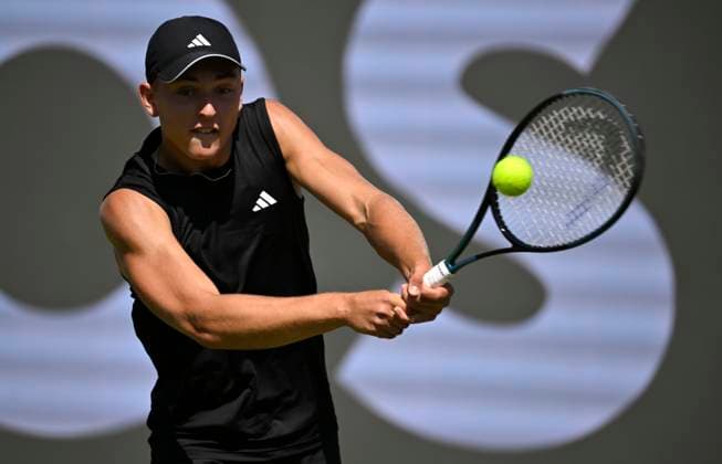 Justin Engel (GER) Aktion Tennis Herren BOSS Open ATP, Tennis Herren 250 Stuttgart 2025 Weissenhof BOSS Open ATP 250 Stuttgart 2025