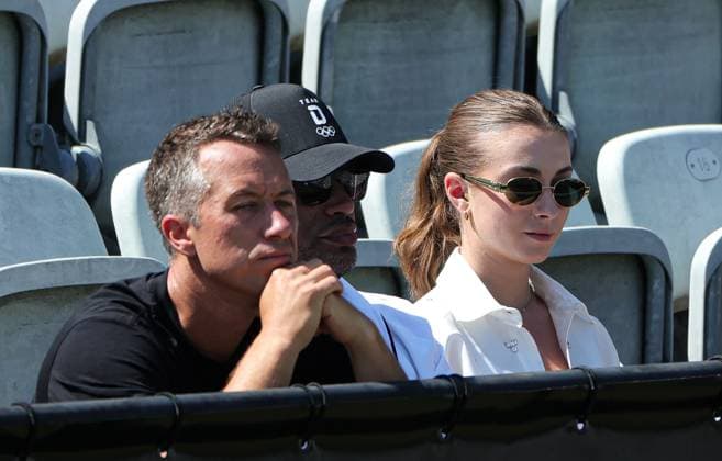 12.06.2025,Boss Open 2025, TC Weissenhof Stuttgart, ATP, Tennis Herren Tour 250 Tennis, im Bild: Philipp Kohlschreiber, Physik Oliver Reiff und Justin Engel Freundin Elisabeth Brixel