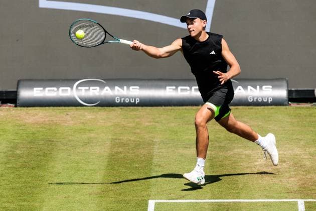 BOSS OPEN ATP250; 12.06.2025 Justin Engel (GER) im Match gegen Alex Michelsen (USA) BOSS OPEN ATP250; Stuttgart, Tennisclub Weissenhof am 12.06.2025 Copyright: xBEAUTIFULxSPORTS Wunderlx