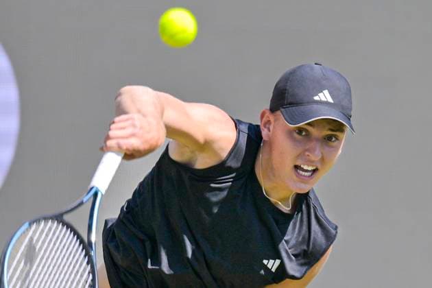Justin Engel GER 12.06.2025 Tennis BOSS OPEN ATP, Tennis Herren 250, TC Weissenhof, Stuttgart,