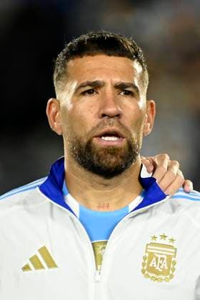 Nicolas Otamendi. Argentina vs Colombia. Eliminatorias Copa del Mundo 2026 Portrtait 12 6 2025 *** Nicolas Otamendi Argentina vs Colombia Qualifiers World Cup 2026 Portrtait 12 6 2025 Copyright: xjuanbaezphxJUANxMANUELxBAEZx