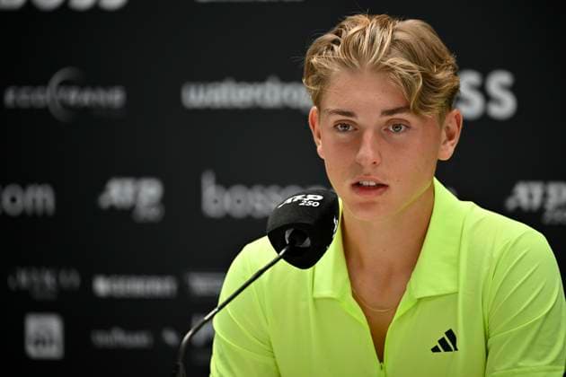 PK Pressekonferenz Justin Engel (GER) Portrait Tennis Herren BOSS Open ATP, Tennis Herren 250 Stuttgart 2025 Weissenhof BOSS Open ATP 250 Stuttgart 2025
