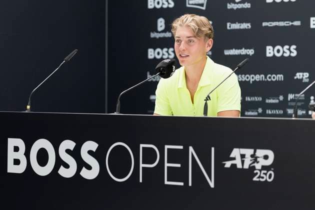 Freundin von Justin Engel (Deutschland) 12.06.2025, Tennis, Boss Open ATP, Tennis Herren 250, GER, Stuttgart, TC Weissenhof. Copyright: HMBxMedia xHeikoxBecker