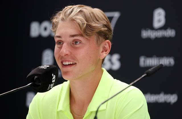 BAU Stuttgart Tennis , BOSS Open, Justin Engel (GER) im Interview