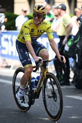 12-06-2025 Criterium Du Dauphine Libere; Tappa 05 Saint Priest - Macon; 2025, Soudal - Quick Step; Evenepoel, Remco; Saint Priest; 
