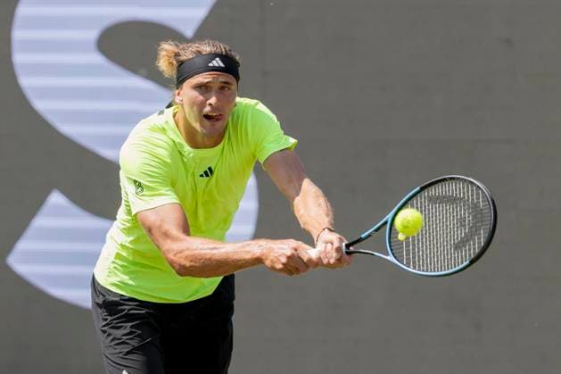 12.06.2025, Tennis, Boss Open ATP, Tennis Herren 250, GER, Stuttgart, TC Weissenhof. Alexander Zverev Copyright: HMBxMedia xHeikoxBecker