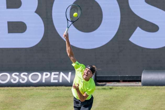 12.06.2025, Tennis, Boss Open ATP, Tennis Herren 250, GER, Stuttgart, TC Weissenhof. Alexander Zverev Copyright: HMBxMedia xHeikoxBecker