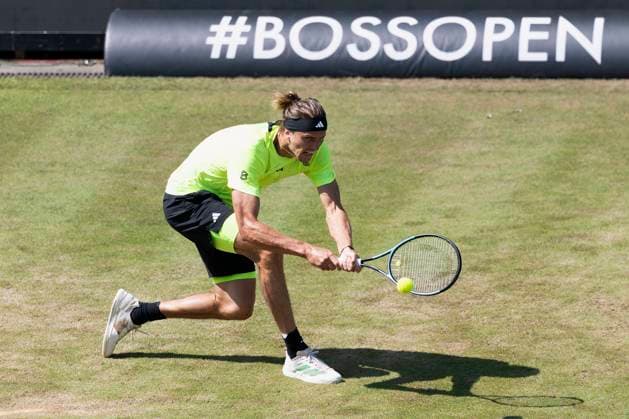 12.06.2025, Tennis, Boss Open ATP, Tennis Herren 250, GER, Stuttgart, TC Weissenhof. Alexander Zverev Copyright: HMBxMedia xHeikoxBecker