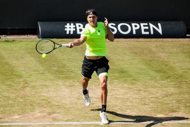 BOSS OPEN ATP250; 12.06.2025 Alexander Zverev (GER) im Match gegen Corentin Moutet (FRA) BOSS OPEN ATP250; Stuttgart, Tennisclub Weissenhof am 12.06.2025 Copyright: xBEAUTIFULxSPORTS Wunderlx