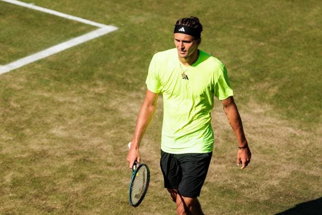BOSS OPEN ATP250; 12.06.2025 Alexander Zverev (GER) im Match gegen Corentin Moutet (FRA) BOSS OPEN ATP250; Stuttgart, Tennisclub Weissenhof am 12.06.2025 Copyright: xBEAUTIFULxSPORTS Wunderlx
