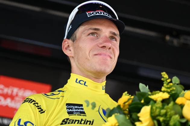 12-06-2025 Criterium Du Dauphine Libere; Tappa 05 Saint Priest - Macon; 2025, Uae Team Emirates - Xrg; Evenepoel, Remco; Macon; 