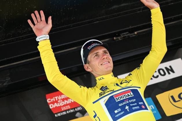 12-06-2025 Criterium Du Dauphine Libere; Tappa 05 Saint Priest - Macon; 2025, Uae Team Emirates - Xrg; Evenepoel, Remco; Macon; 