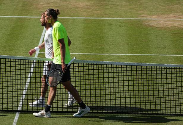 12.06.2025,Boss Open 2025, TC Weissenhof Stuttgart, ATP, Tennis Herren Tour 250 Tennis, im Bild: Alexander Zverev (GER) geht als Sieger vs Corentin Moutet (FRA) vom Platz