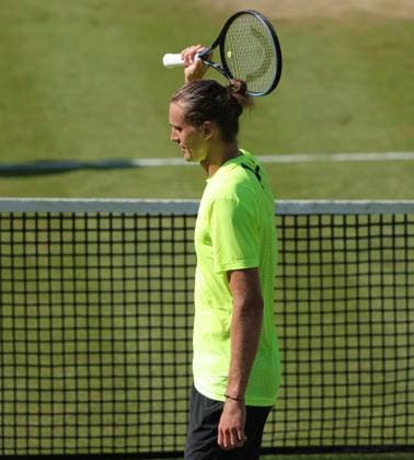 12.06.2025,Boss Open 2025, TC Weissenhof Stuttgart, ATP, Tennis Herren Tour 250 Tennis, im Bild: Alexander Zverev (GER) geht als Sieger vom Platz