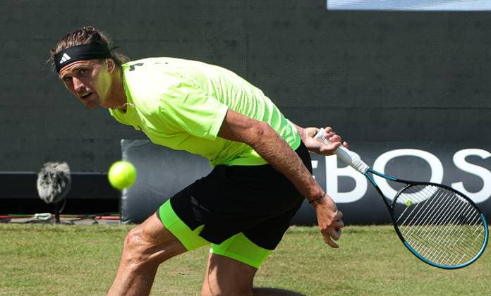 12.06.2025,Boss Open 2025, TC Weissenhof Stuttgart, ATP, Tennis Herren Tour 250 Tennis, im Bild: Alexander Zverev (GER)