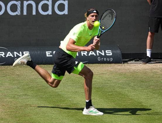 12.06.2025,Boss Open 2025, TC Weissenhof Stuttgart, ATP, Tennis Herren Tour 250 Tennis, im Bild: Alexander Zverev (GER)