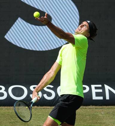 12.06.2025,Boss Open 2025, TC Weissenhof Stuttgart, ATP, Tennis Herren Tour 250 Tennis, im Bild: Alexander Zverev (GER)