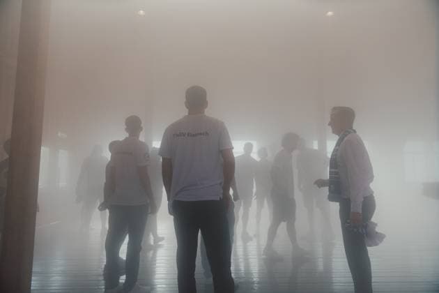 12.06.2025, GER, Handball, Maenner, Saison 24 25, 1.Daikin Handball Bundesliga, ThSV Eisenach besucht das Gradierwerk die Mannschaft zu Gast im Gradierwerk 36433 Bad Salzungen Gradierwerk Thueringen Deutschland