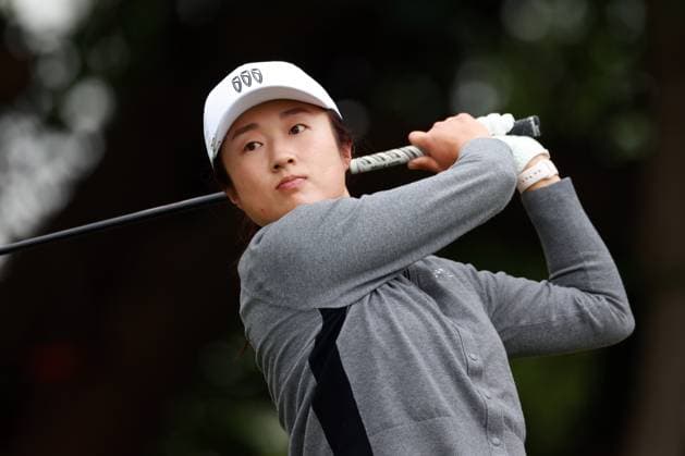 Meijer LPGA, Golf Damen Classic for Simply Give BELMONT, MICHIGAN - JUNE 12: Yu Liu of Beijing, People™s Republic of China hits from the 6th tee during the first round of the Meijer LPGA Classic for Simply Give golf tournament at Blythefield Country Club in Belmont, MI, USA Thursday, June 12, 2025. Belmont Michigan United States  Copyright: xAmyxLemusx originalFilename:lemus-meijerlp250612_npY1B.jpg