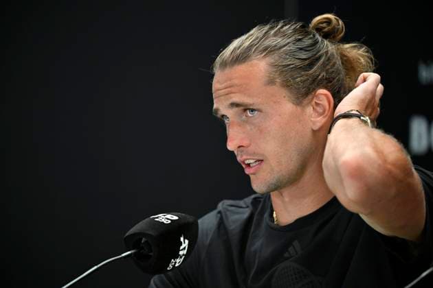 Pressekonferenz PK mit Alexander Zverev (GER) Portrait Tennis Herren BOSS Open ATP, Tennis Herren 250 Stuttgart 2025 Weissenhof BOSS Open ATP 250 Stuttgart 2025