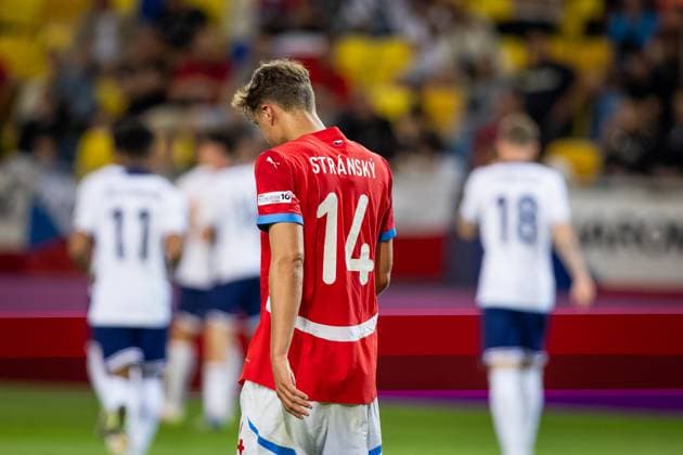 CZECHIA U21, U 21 - ENGLAND U21 Vojtech Stransky of Czechia during the UEFA European Under-21 Championship 2025 Group B football match between Czechia U21 and England U21. Stadium DAC Arena (Mol Arena), Dunajska Streda, Slovakia, June 12, 2025. Photo by Branislav Racko Copyright: xx 080A7304