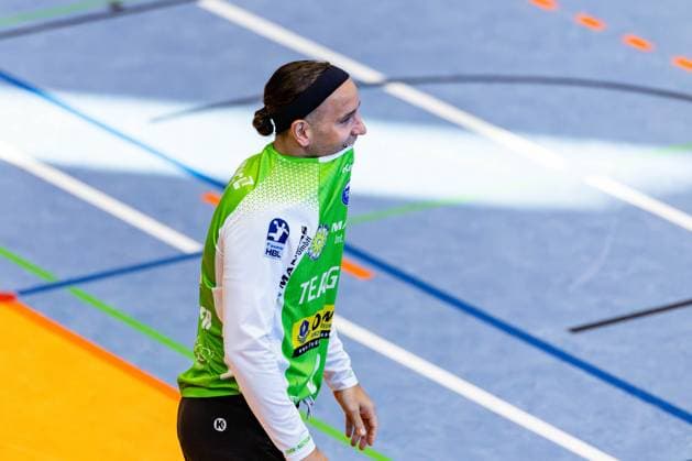 12.06.2025, GER, Handball, Maenner, Eintagsprofi - Kultklub (ThSV Eisenach) im Rahmen der Festwochen zum 1250 jährigen der Salzstadt Silvio Heinevetter (ThSV Eisenach,12) 36433 Bad Salzungen Werner-Seelenbinder-Halle Thueringen Deutschland