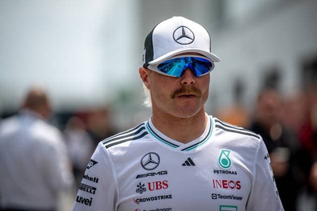MONTREAL, CANADA: Valtteri Bottas, The reserve driver for the Mercedes team, at the 2025 Formula 1 Canadian Grand Prix at the Circuit Gilles Villeneuve in Montreal, Canada.