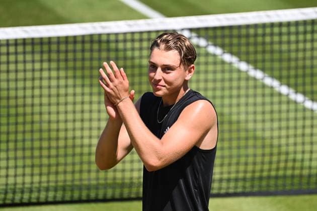 Justin ENGEL (GER), Jubel,Freude,Begeisterung, Aktion,Einzelbild,angeschnittenes Einzelmotiv,Halbfigur,halbe Figur. Tennis Boss Open 2025 am 12.06. 2025 auf dem Weissenhof in Stuttgart,