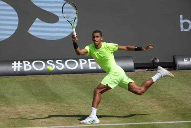 13.06.2025,Boss Open 2025, TC Weissenhof Stuttgart, ATP, Tennis Herren Tour 250 Tennis, im Bild: Felix Augier-Aliassime (CAN)