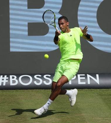 13.06.2025,Boss Open 2025, TC Weissenhof Stuttgart, ATP, Tennis Herren Tour 250 Tennis, im Bild: Felix Augier-Aliassime (CAN)