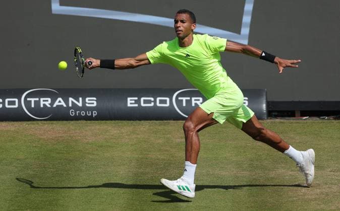 13.06.2025,Boss Open 2025, TC Weissenhof Stuttgart, ATP, Tennis Herren Tour 250 Tennis, im Bild: Felix Augier-Aliassime (CAN)