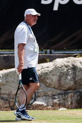 BOSS OPEN ATP250; 13.06.2025 Alexander Michailowitsch Swerew (Vater und Trainer von Alexander Zverev) BOSS OPEN ATP250; Stuttgart, Tennisclub Weissenhof am 13.06.2025 Copyright: xBEAUTIFULxSPORTS Wunderlx