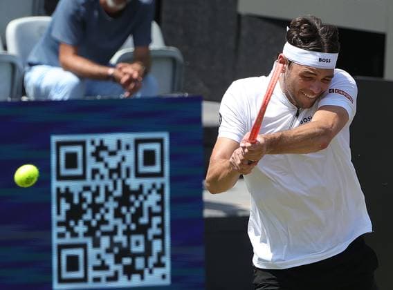 13.06.2025,Boss Open 2025, TC Weissenhof Stuttgart, ATP, Tennis Herren Tour 250 Tennis, im Bild: Taylor Fritz (USA)