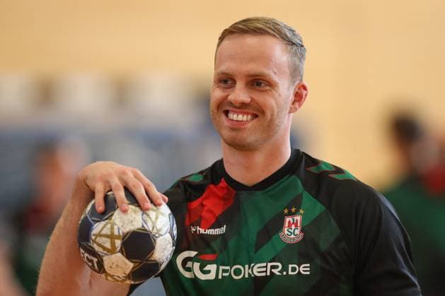 13.06.2025, xtgx, Handball, EHF Champions League Final 4, Abschlusstrainings und Media Day v.l. Omar Ingi Magnusson (Magdeburg, 14) Portrait, Portraet, Einzelbild Koeln