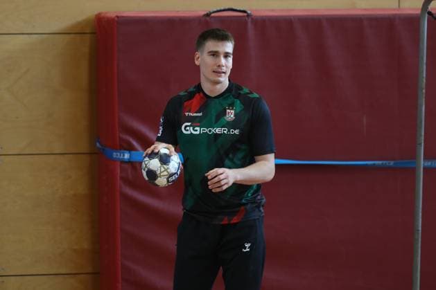 13.06.2025, xtgx, Handball, EHF Champions League Final 4, Abschlusstrainings und Media Day v.l. Manuel Zehnder (Magdeburg, 8) Koeln