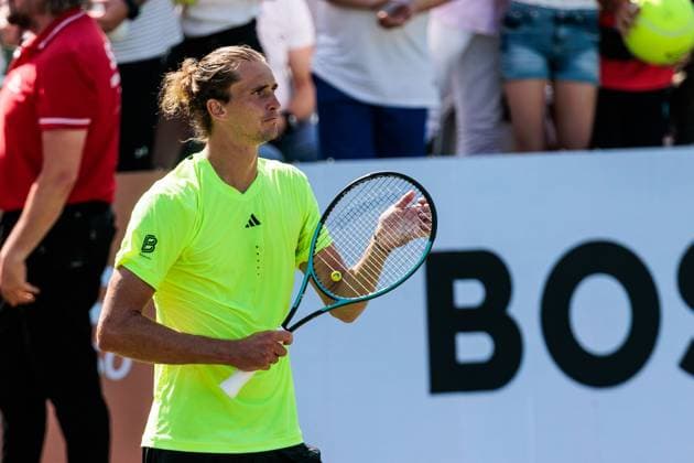 BOSS OPEN ATP250; 13.06.2025 Alexander Zverev (GER) applaudiert nach dem Sieg im Match gegen Brandon Nakashima (USA) BOSS OPEN ATP250; Stuttgart, Tennisclub Weissenhof am 13.06.2025 Copyright: xBEAUTIFULxSPORTS Wunderlx