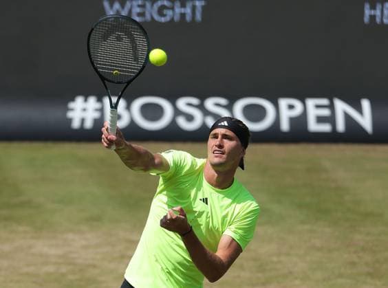 13.06.2025,Boss Open 2025, TC Weissenhof Stuttgart, ATP, Tennis Herren Tour 250 Tennis, im Bild: Alexander Zverev (GER)