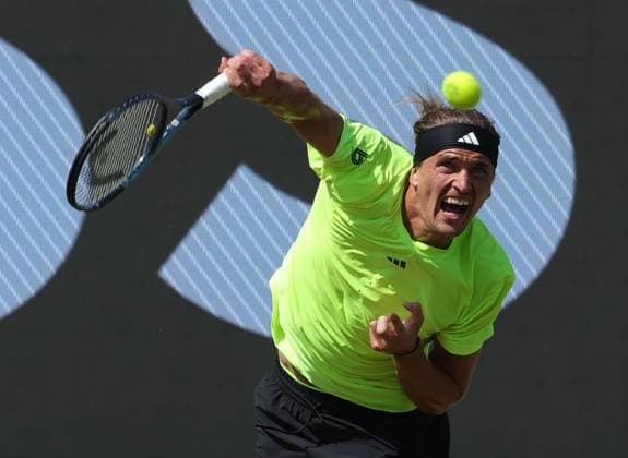 13.06.2025,Boss Open 2025, TC Weissenhof Stuttgart, ATP, Tennis Herren Tour 250 Tennis, im Bild: Alexander Zverev (GER)
